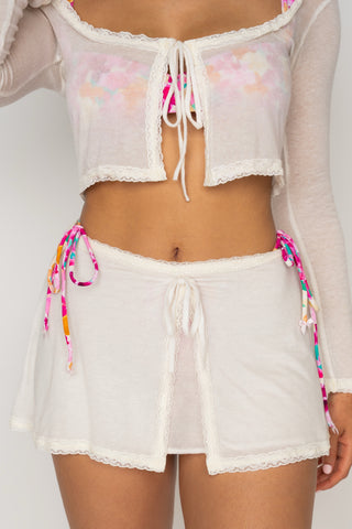 Pansy Cover-Up Skirt